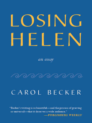 cover image of Losing Helen